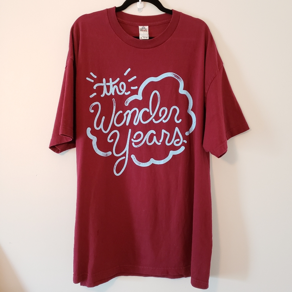 The Wonder Years Maroon T Shirt XXL